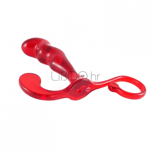 Toy Joy - Power Plug masažer prostate, crveni