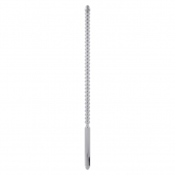 Steel Power Tools - Dip Stick Ribbed – penis plug, 8 mm