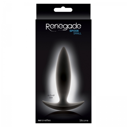 Renegade – Spade Butt Plug, small