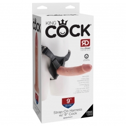 King Cock – Strap-on, 23 cm