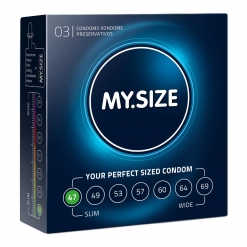 My Size - Kondomi 47 mm, 3 kom