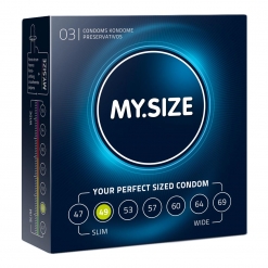 My Size - Kondomi 49 mm, 3 kom