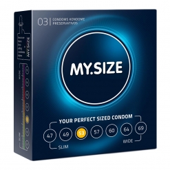 My Size - Kondomi 53 mm, 3 kom
