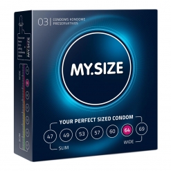 My Size - Kondomi 64 mm, 3 kom