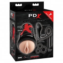 PDX Elite - Ass-Gasm Extreme Vibrating Kit