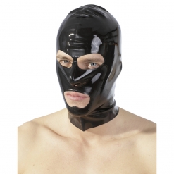 Late X - Latex maska s otvorima za oči i usta