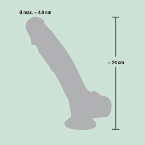You2Toys - Medical Silicone Dildo 24 cm