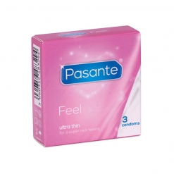 Pasante - Feel Ultra Thin kondomi, 3 kom