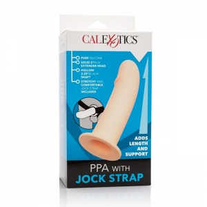 Cal Exotics - Strap-on s utorom, 19 cm