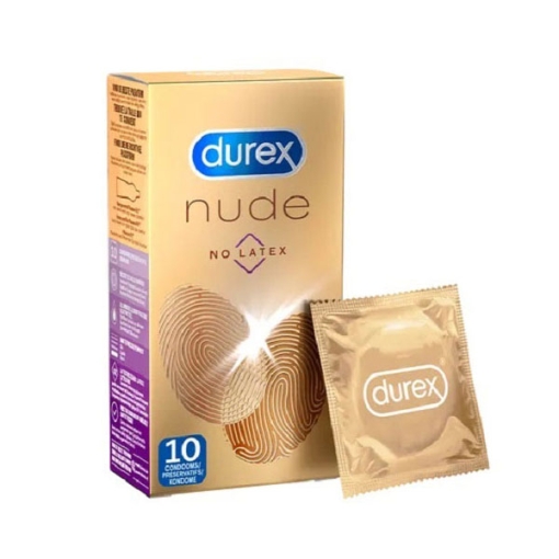 Durex - Nude kondomi bez lateksa, 10 kom