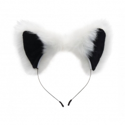 Tailz - White Fox Tail & Ears Set