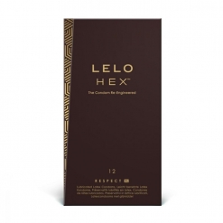 Lelo - Hex Respect XL kondomi, 12 kom