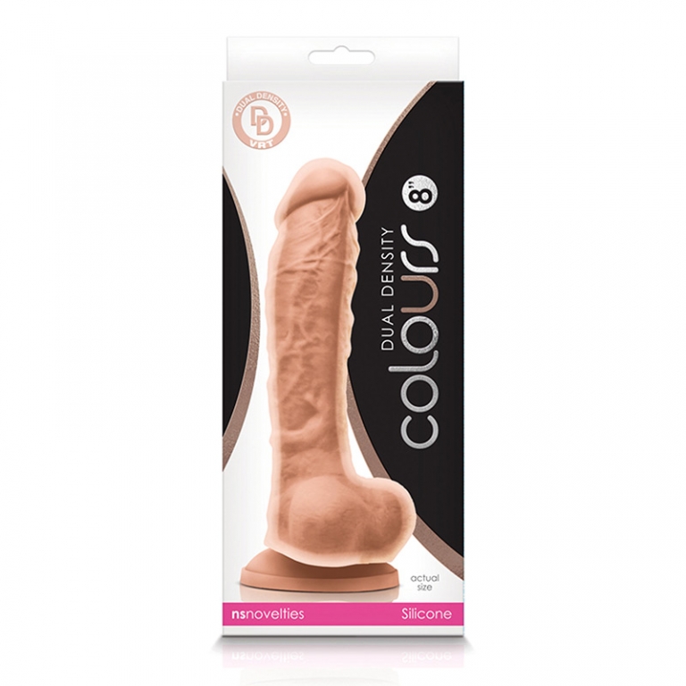 NS Novelties Colours – Dual Density dildo, 20 cm