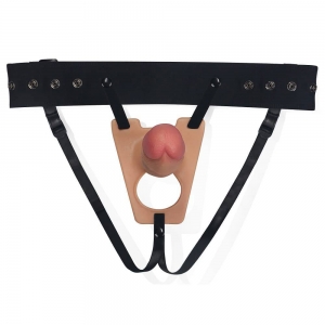 Lovetoy - Rodeo G silikonski strap-on s utorom