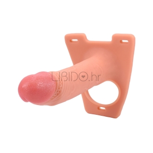 Lovetoy - Rodeo G silikonski strap-on s utorom