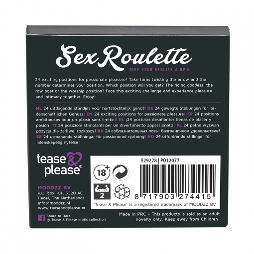 Tease & Please - Sex Roulette Kama Sutra