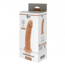 Real Love - Dual Density Thermoreactive Silicone Dong, 19 cm