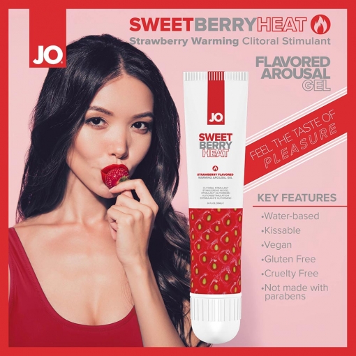 System JO - Sweet Berry Arousal Gel Heat, 10 ml