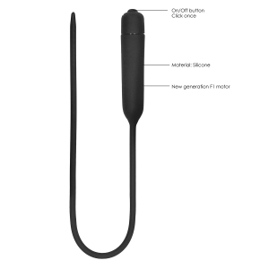 Ouch - Extra Long Vibrating Urethral Sound