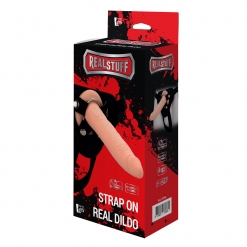 RealStuff - Strap on Slim komplet, 20 cm