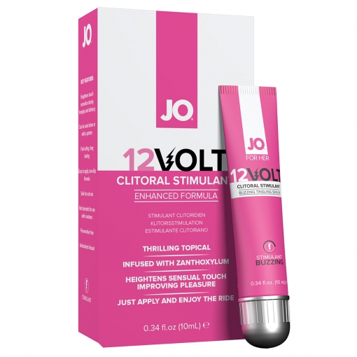 System JO - 12Volt Clitoral Stimulant Buzzing, 10 ml