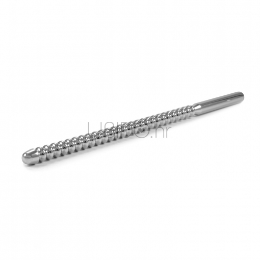Steel Power Tools – Dip Stick Ribbed – penis plug, 10 mm