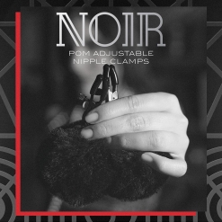 Noir - Pom Nipple Clamps