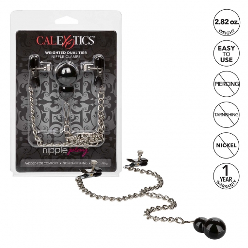Cal Exotics - Weighted Nipple Clamps