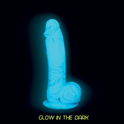 Addiction – Luke Glow in the Dark dildo 19 cm