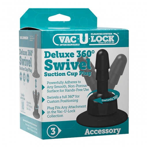 Doc Johnson - 360 Swivel Suction Cup Plug