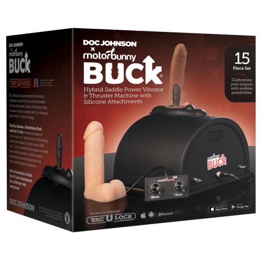 Doc Johnson x MotorBunny - Buck with Vac-U-Lock