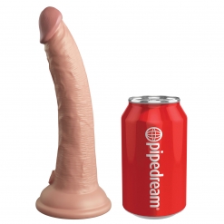 King Cock - Dual Density Silicone dong, 18 cm