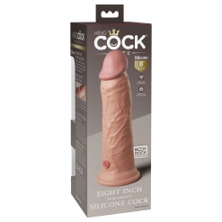 King Cock - Dual Density Silicone dong, 20 cm