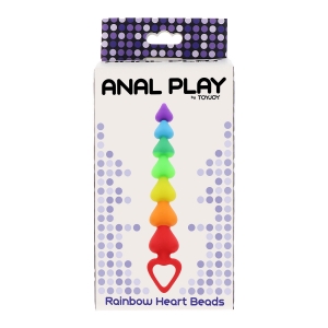 Toy Joy - Rainbow Heart Beads