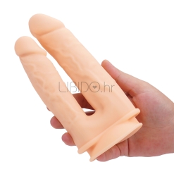 Real Love – Dual Density Thermoreactive Double Penetrator