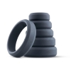 Boners - Wide Cock Ring Set, 6 kom