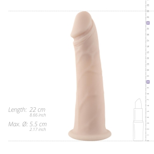 No-Parts - Cameron strap-on navlaka, 22 cm