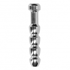 Ouch - Ribbed Urethral Sound, 9 mm