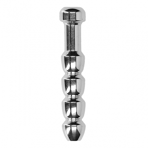 Ouch - Ribbed Urethral Sound, 9 mm