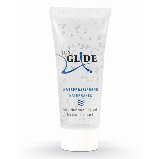 Just Glide - Waterbased Lubricant, 20 ml