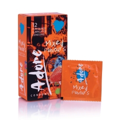 Pasante - Adore kondomi s okusom, 12 kom
