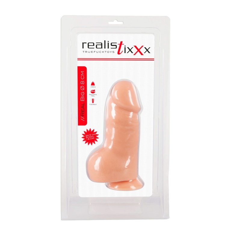 Realistixxx – Giant dildo Thick, 24,5 cm