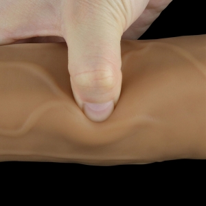 Lovetoy - Dual Layered Silicone Rotator, 23 cm