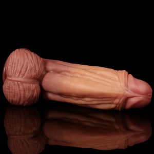Lovetoy - Dual Layered Silicone Fantasy Dildo No. 2