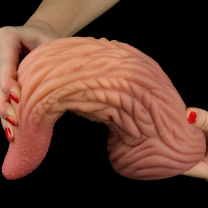 Lovetoy - Dual Layered Silicone Fantasy Dong No. 4