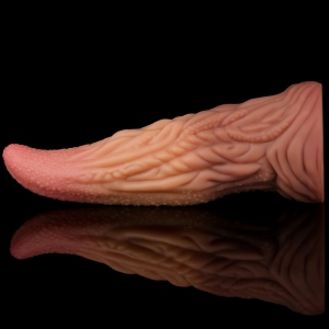 Lovetoy - Dual Layered Silicone Fantasy Dong No. 4