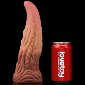 Lovetoy - Dual Layered Silicone Fantasy Dong No. 4