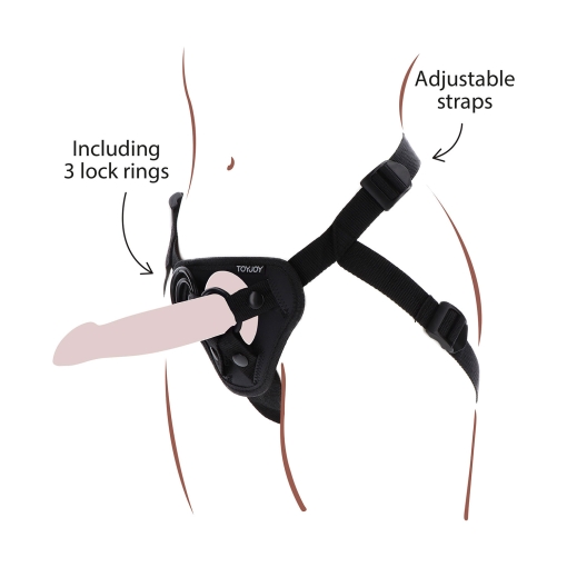 Toy Joy - Get Real - Strap-on Harness