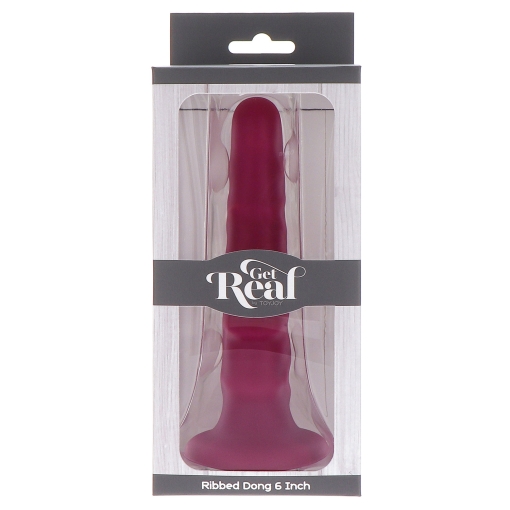 Toy Joy - Get Real - Ribbed dong, 15 cm