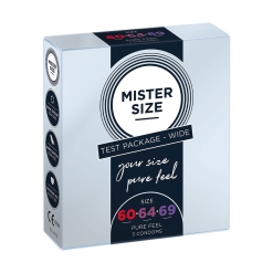 Mister Size – Test Package Wide kondomi, 3 kom